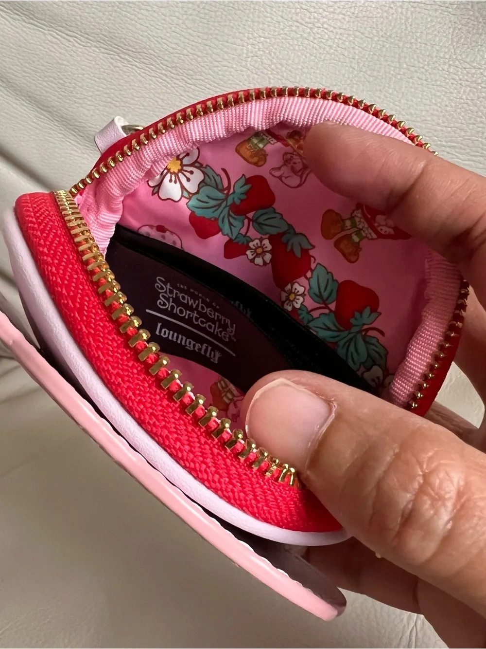 Loungefly Strawberry Shortcake Coin Purse Bag Charm